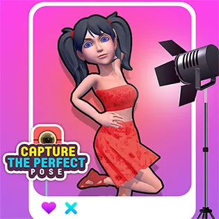 Perfect Pose Maker Puzzle Game Icon